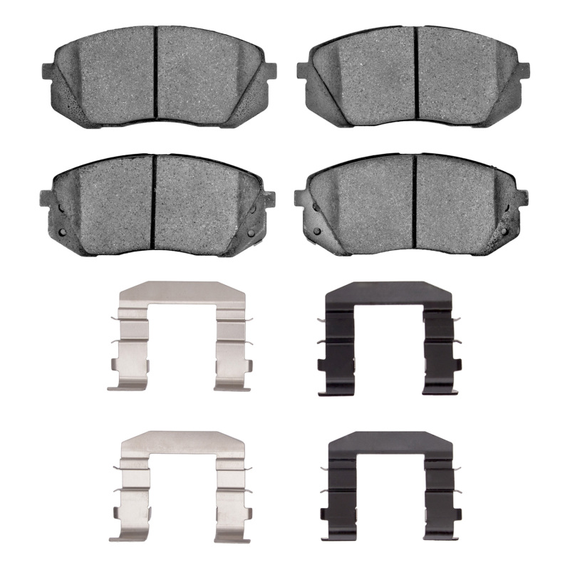 Hyundai Tucson Brake Pads - Front - R1 Concepts - Semi Met - `10-`17